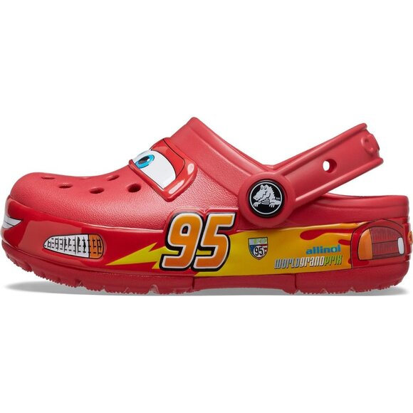 Crocs Unisex Child Crocband Cars Lightning McQueen Clogs Light Up Shoes - Picture 1 of 11